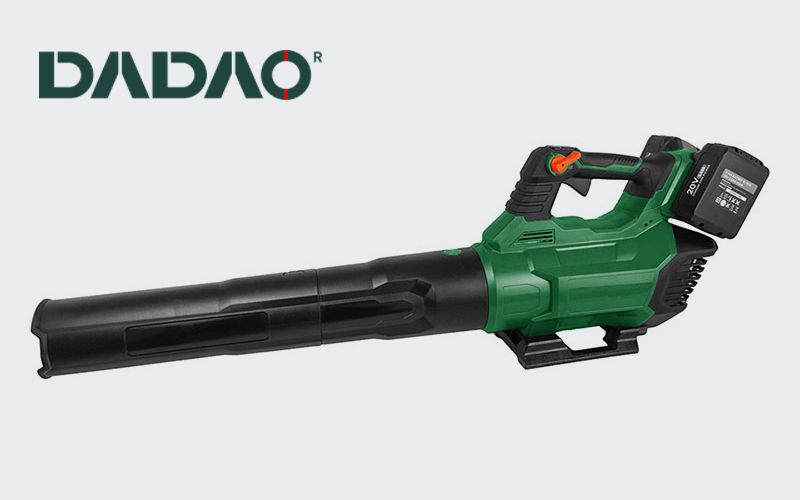 Ipinapaliwanag ni Dadao Toosl ang senaryo ng aplikasyon ng Cordless Leaf Blower