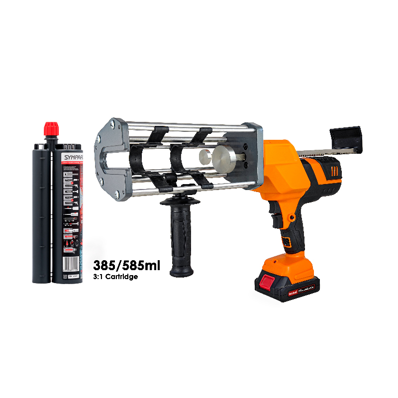 Dual Caulking Gun na may Adjustable Dispensing Pressure